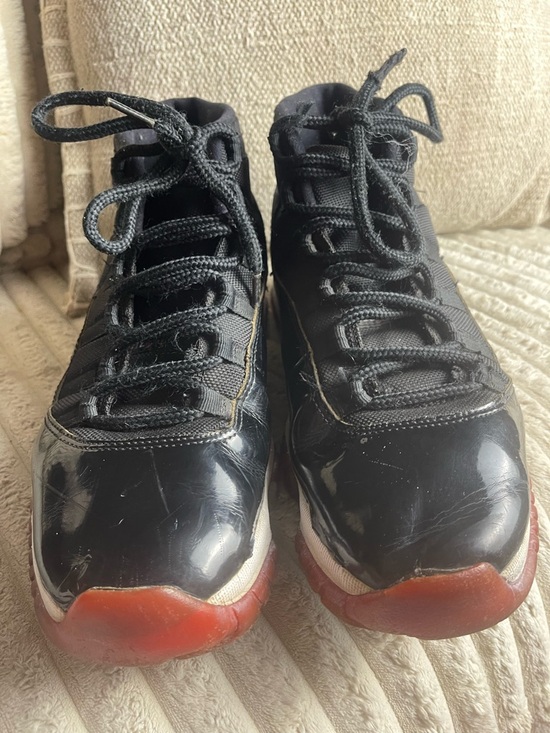 Nike Air Jordan 11 Retro Bred Black Red Mens Shoes Size 10.5 main image 8
